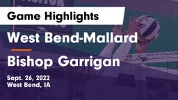 West Bend-Mallard  vs Bishop Garrigan  Game Highlights - Sept. 26, 2022