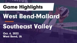 West Bend-Mallard  vs Southeast Valley Game Highlights - Oct. 6, 2022