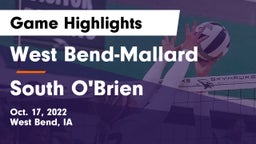 West Bend-Mallard  vs South O'Brien  Game Highlights - Oct. 17, 2022