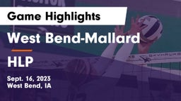 West Bend-Mallard  vs HLP Game Highlights - Sept. 16, 2023
