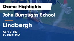 John Burroughs School vs Lindbergh  Game Highlights - April 2, 2021