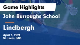 John Burroughs School vs Lindbergh  Game Highlights - April 3, 2024