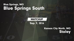 Matchup: Blue Springs South vs. Staley  2016