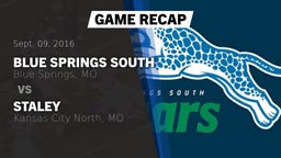 Recap: Blue Springs South  vs. Staley  2016