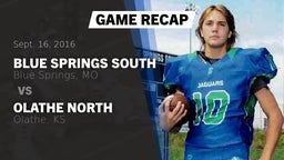 Recap: Blue Springs South  vs. Olathe North  2016