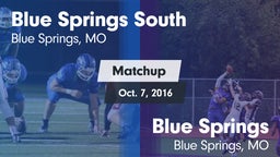 Matchup: Blue Springs South vs. Blue Springs  2016