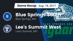 Recap: Blue Springs South  vs. Lee's Summit West  2017