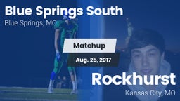 Matchup: Blue Springs South vs. Rockhurst  2017