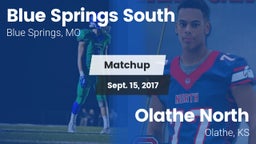 Matchup: Blue Springs South vs. Olathe North  2017