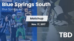 Matchup: Blue Springs South vs. TBD 2017