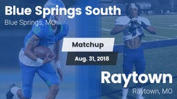 Matchup: Blue Springs South vs. Raytown  2018