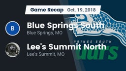 Recap: Blue Springs South  vs. Lee's Summit North  2018