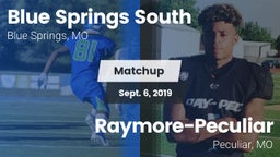 Matchup: Blue Springs South vs. Raymore-Peculiar  2019