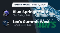 Recap: Blue Springs South  vs. Lee's Summit West  2020
