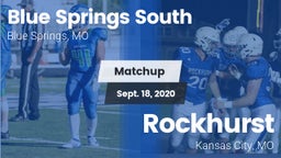 Matchup: Blue Springs South vs. Rockhurst  2020