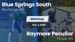 Matchup: Blue Springs South vs. Raymore Peculiar  2020