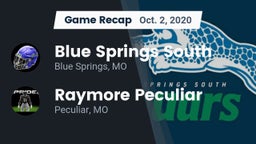 Recap: Blue Springs South  vs. Raymore Peculiar  2020