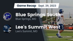 Recap: Blue Springs South  vs. Lee's Summit West  2023