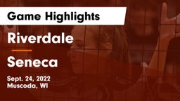 Riverdale  vs Seneca  Game Highlights - Sept. 24, 2022