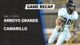 Recap: Arroyo Grande  vs. Camarillo 2015