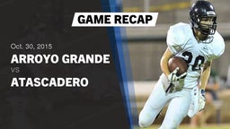 Recap: Arroyo Grande  vs. Atascadero  2015