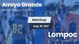 Matchup: Arroyo Grande vs. Lompoc  2017