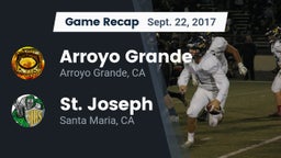 Recap: Arroyo Grande  vs. St. Joseph  2017