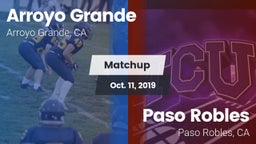 Matchup: Arroyo Grande vs. Paso Robles  2019