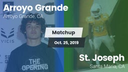 Matchup: Arroyo Grande vs. St. Joseph  2019