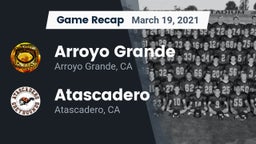 Recap: Arroyo Grande  vs. Atascadero  2021