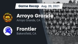 Recap: Arroyo Grande  vs. Frontier  2021