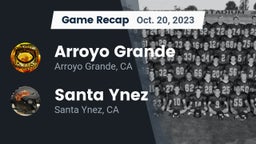 Recap: Arroyo Grande  vs. Santa Ynez  2023