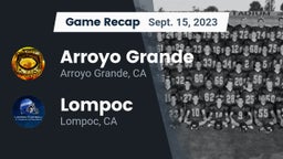 Recap: Arroyo Grande  vs. Lompoc  2023