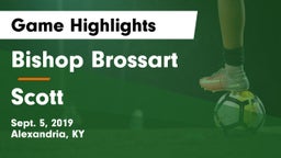 Bishop Brossart  vs Scott  Game Highlights - Sept. 5, 2019
