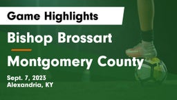 Bishop Brossart  vs Montgomery County Game Highlights - Sept. 7, 2023