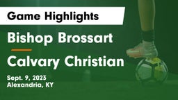 Bishop Brossart  vs Calvary Christian  Game Highlights - Sept. 9, 2023
