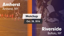 Matchup: Amherst Tigers vs. Riverside  2016