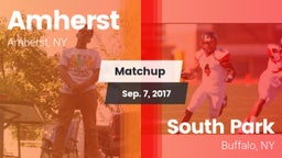 Matchup: Amherst Tigers vs. South Park  2017