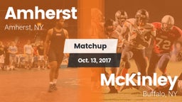 Matchup: Amherst Tigers vs. McKinley  2017
