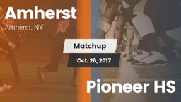 Matchup: Amherst Tigers vs. Pioneer HS 2017