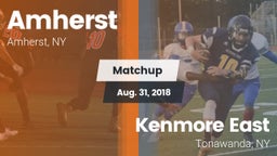 Matchup: Amherst Tigers vs. Kenmore East  2018