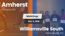 Matchup: Amherst Tigers vs. Williamsville South  2018