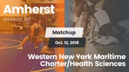 Matchup: Amherst Tigers vs. Western New York Maritime Charter/Health Sciences 2018