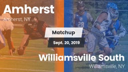 Matchup: Amherst Tigers vs. Williamsville South  2019