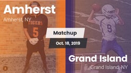 Matchup: Amherst Tigers vs. Grand Island  2019