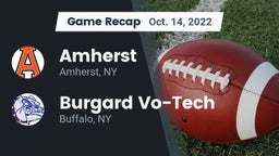 Recap: Amherst  vs. Burgard Vo-Tech  2022