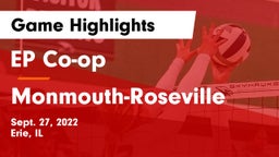 EP Co-op vs Monmouth-Roseville  Game Highlights - Sept. 27, 2022