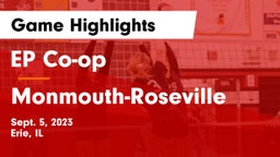 EP Co-op vs Monmouth-Roseville  Game Highlights - Sept. 5, 2023
