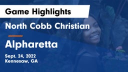 North Cobb Christian  vs Alpharetta  Game Highlights - Sept. 24, 2022