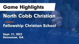 North Cobb Christian  vs Fellowship Christian School Game Highlights - Sept. 21, 2022